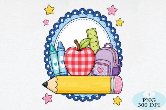 Download Personalized Back to School Name Tag PNG - School Collection