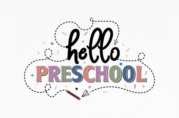 Download Hello Preschool Svg - School Collection