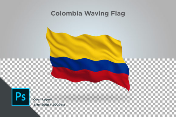 Download Colombia Waving Flag - Premium Resources