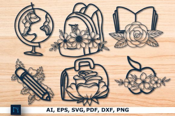 Download Back to School Craft SVG Bundle - School Collection