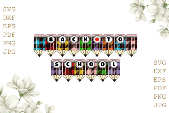 Download BAck to School Party Decor Svg File - School Collection