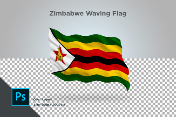 Download Zimbabwe Waving Flag - Premium Resources