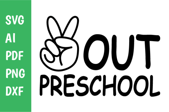 Download Peace out Preschool Svg - School Collection